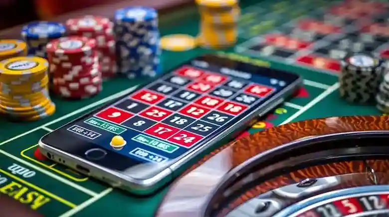 Studio live dealer adugaming dengan meja blackjack, roulette, dan baccarat berkualitas HD